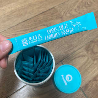 홍쓰다스 다이어트유산균, 체지방감소와 장건강개선 — 5점을 준 리뷰어가 2019년 8월 올린 사용 사진