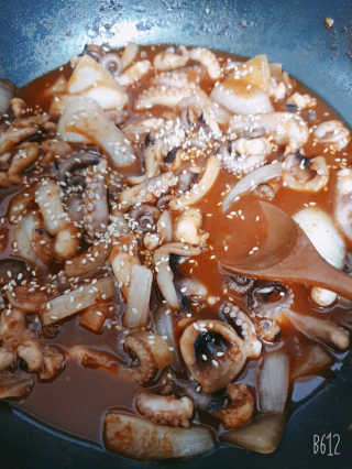맵꾸미 쭈꾸미볶음 450g — 2점을 준 리뷰어가 2019년 9월 올린 사용 사진