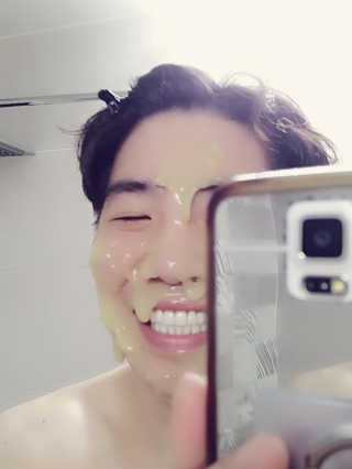 23years old 씨트라겔 모델링 마스크 — 5점을 준 리뷰어가 2017년 8월 올린 사용 사진