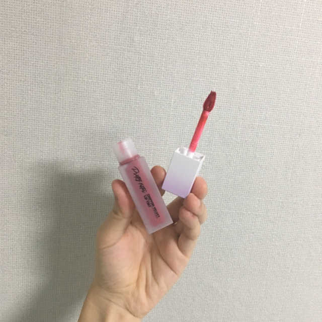 프리티필터 쉬폰 벨벳 립틴트 리뷰 사진