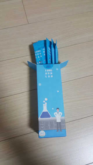 BAIO HEALTH LABS LONG RUN LAB 10개입 1박스 — 4.5점을 준 리뷰어가 2020년 1월 올린 사용 사진