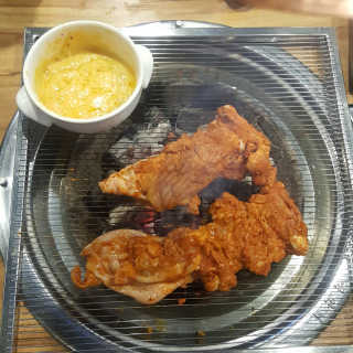 [춘여닭숯불닭갈비] 닭갈비 무한 2인+치즈퐁듀+음료수 — 5점을 준 리뷰어가 2019년 6월 올린 사용 사진