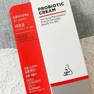 일동제약 퍼스트랩 프로바이오틱 크림 50ml — 5점을 준 리뷰어가 2018년 10월 올린 사용 사진