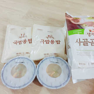[풀무원] 사골곰탕국밥 황태해장국밥 — 4.83점을 준 리뷰어가 2018년 6월 올린 사용 사진