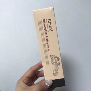 아미니 릴렉싱 풋 필링 스프레이 — 5점을 준 리뷰어가 2019년 3월 올린 사용 사진