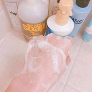 바운시아 바디소프 550ml — 5점을 준 리뷰어가 2017년 12월 올린 사용 사진