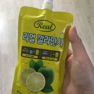 장수농가 리얼깔라만시 — 4점을 준 리뷰어가 2018년 6월 올린 사용 사진