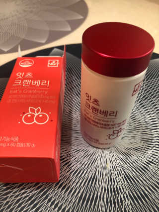 네츄럴굿띵스 잇츠 크랜베리 1병 30일분 — 5점을 준 리뷰어가 2019년 10월 올린 사용 사진