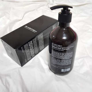 the naked object [탈모볼륨샴푸] 디블랙 팩 샴푸 — 5점을 준 리뷰어가 2020년 2월 올린 사용 사진