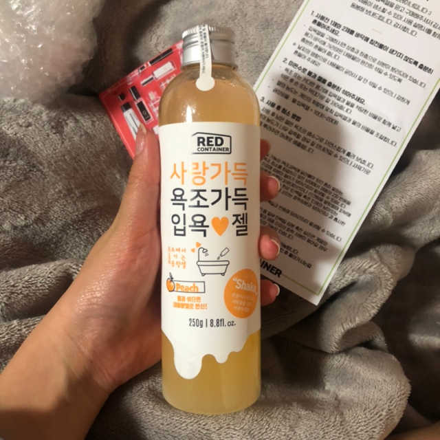 레드컨테이너 사랑가득 욕조가득 입욕젤 2종 리뷰 사진