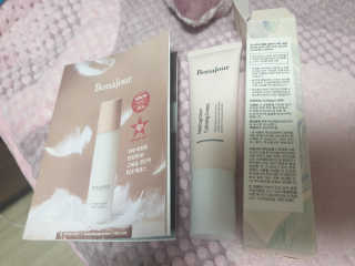 보나쥬르 멜팅 글로우 카밍 크림 50ml — 3점을 준 리뷰어가 2020년 1월 올린 사용 사진