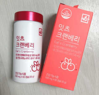 네츄럴굿띵스 잇츠 크랜베리 1병 30일분 — 4점을 준 리뷰어가 2019년 10월 올린 사용 사진