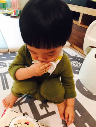달곰이 물티슈 — 4.5점을 준 리뷰어가 2017년 3월 올린 사용 사진