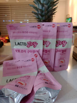 락토조이 구미젤리 복숭아맛 — 4.5점을 준 리뷰어가 2019년 10월 올린 사용 사진