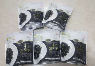 광천우리맛김 우리집밥도둑 맛있는광천김 우리김자반 50g 5봉 — 5점을 준 리뷰어가 2018년 3월 올린 사용 사진