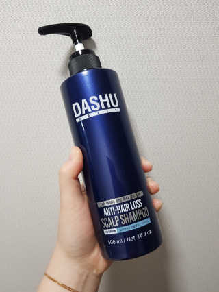 다슈코리아 다슈 데일리 단백질 한방 두피 골드 샴푸 500ml — 5점을 준 리뷰어가 2020년 3월 올린 사용 사진