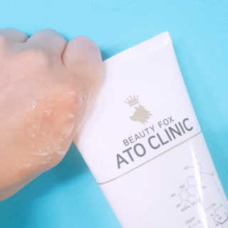 뷰티여우_아토클리닉 [아토클리닉] 아기들이 쓰는 보습, 진정 수딩젤 2개 — 4.5점을 준 리뷰어가 2019년 7월 올린 사용 사진