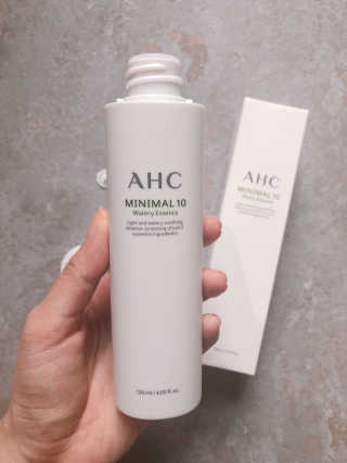 AHC 에이 에이치 씨 미니멀 10 워터리 에센스 — 3.5점을 준 리뷰어가 2018년 12월 올린 사용 사진
