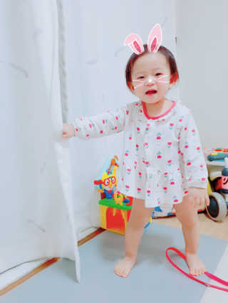 보솜이 베이비케어 팬티형 기저귀 — 5점을 준 리뷰어가 2019년 3월 올린 사용 사진