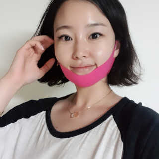 스케덤 펩타이드 리프팅밴드 — 5점을 준 리뷰어가 2019년 6월 올린 사용 사진