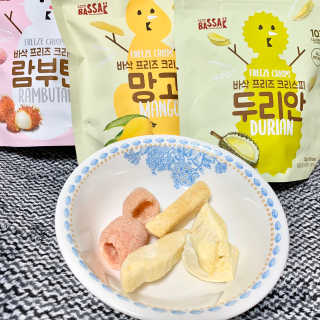 BASSAK 바삭 프리즈 크리스피 3종 — 5점을 준 리뷰어가 2020년 1월 올린 사용 사진