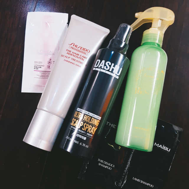 다슈 데일리 탈모완화 초강력 헤어 스프레이 리뷰 사진