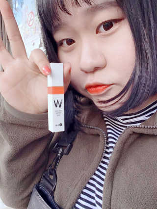 더블유랩 헤나틴트 (3호 패셔너블:오렌지) — 5점을 준 리뷰어가 2016년 11월 올린 사용 사진