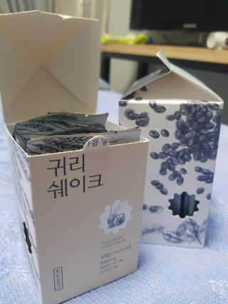 착한습관 귀리쉐이크와 서리태쉐이크 — 5점을 준 리뷰어가 2018년 8월 올린 사용 사진