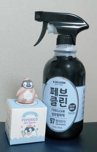 더블유드레스룸 페브클린 500ml — 5점을 준 리뷰어가 2018년 11월 올린 사용 사진