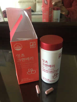 네츄럴굿띵스 잇츠 크랜베리 1병 30일분 — 4점을 준 리뷰어가 2019년 11월 올린 사용 사진