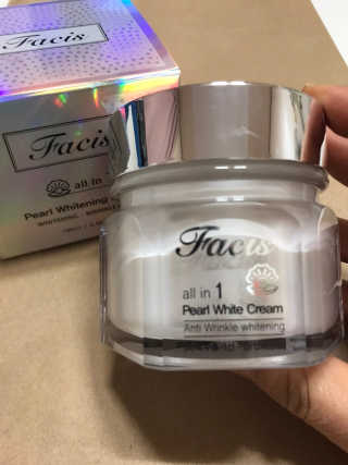 파시스 올인원 진주 화이트닝 크림 100ml — 4.5점을 준 리뷰어가 2019년 3월 올린 사용 사진