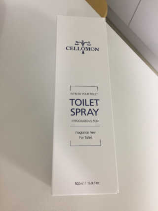 셀로몬 토일렛 스프레이 500ml — 5점을 준 리뷰어가 2018년 5월 올린 사용 사진