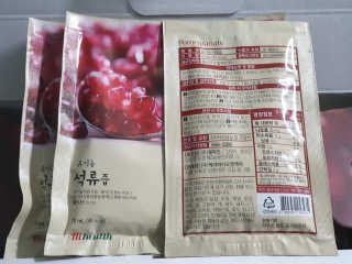 [하이헬스] 정말 진하고 맛있는 유기농 석류즙 30포 — 5점을 준 리뷰어가 2019년 11월 올린 사용 사진