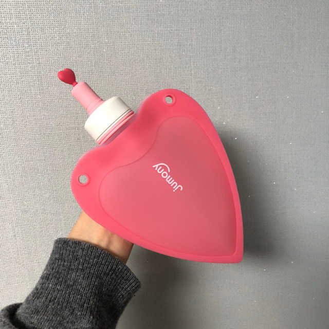 실리콘 하트 물주머니 250ml WSK 424 리뷰 사진