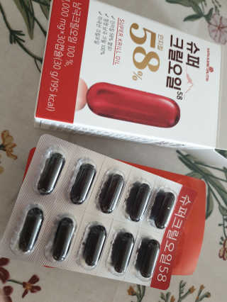 메이준뉴트리 슈퍼 크릴 오일58 1000mg x 30캡슐 — 5점을 준 리뷰어가 2020년 2월 올린 사용 사진