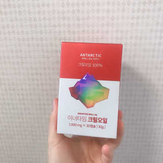 이너블릭 이너타임 크릴오일 — 3.5점을 준 리뷰어가 2019년 12월 올린 사용 사진