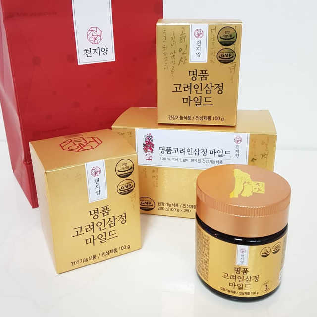 천지양 명품 고려인삼정 마일드 리뷰 사진