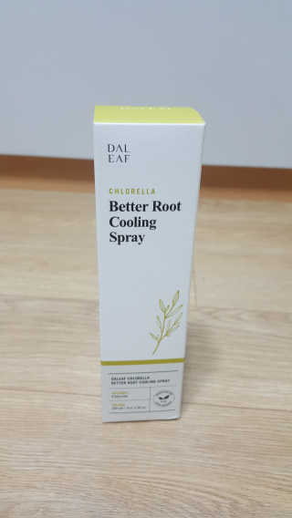 달리프 클로렐라 베러 루트 쿨링 스프레이 100ml — 4.5점을 준 리뷰어가 2019년 5월 올린 사용 사진