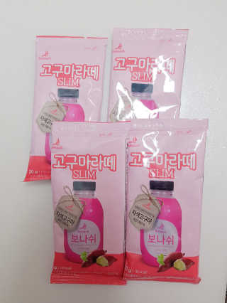 보나쉬슬림 고구마라떼 6pc+보틀 — 2점을 준 리뷰어가 2019년 5월 올린 사용 사진