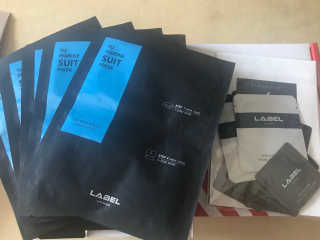 레이블옴므-labelhomme 레이블옴므 티유 마린 슈트 마스크팩(5EA) — 3.33점을 준 리뷰어가 2018년 1월 올린 사용 사진