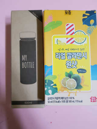 장수농가 리얼깔라만시 원샷 50ml 10팩+보틀 — 5점을 준 리뷰어가 2019년 5월 올린 사용 사진