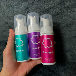 폼글 I foamgle [폼글] 거품가글 50ml 3종 - 민트, 라벤더, 라즈베리 — 5점을 준 리뷰어가 2019년 11월 올린 사용 사진
