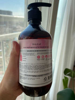 달리프 갈락토미세스 베러 퍼퓸 바디워시 로즈머스크 — 5점을 준 리뷰어가 2020년 2월 올린 사용 사진