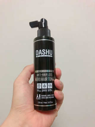 다슈코리아 다슈 데일리 안티 헤어로스 허브 헤어토닉 150ml — 5점을 준 리뷰어가 2019년 10월 올린 사용 사진