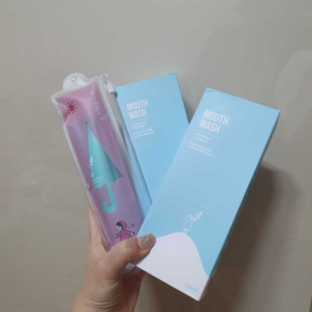 비온뒤첫소금 토판염가글250ml 2개 + 여행용양치세트 리뷰 사진