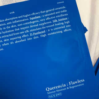 키노닉스 Querencia_Flawless 마스크팩 — 4점을 준 리뷰어가 2019년 3월 올린 사용 사진