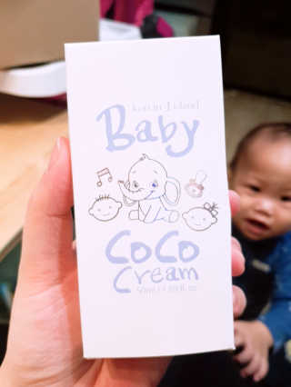코리인제이아일랜드 베이비 코코 크림 — 5점을 준 리뷰어가 2019년 12월 올린 사용 사진