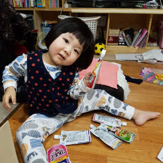 얼리버드 키즈팜 6종 — 5점을 준 리뷰어가 2018년 3월 올린 사용 사진
