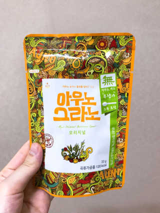 아우노그라노 오리지날, 진짜 베리, 진짜 카카오 — 4.33점을 준 리뷰어가 2018년 7월 올린 사용 사진