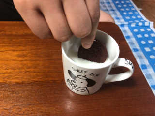 오레오 레드벨벳 — 4점을 준 리뷰어가 2018년 1월 올린 사용 사진